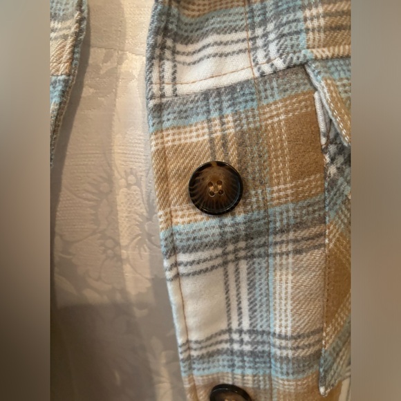 Plaid Shirt Jacket - Picture 3 of 11